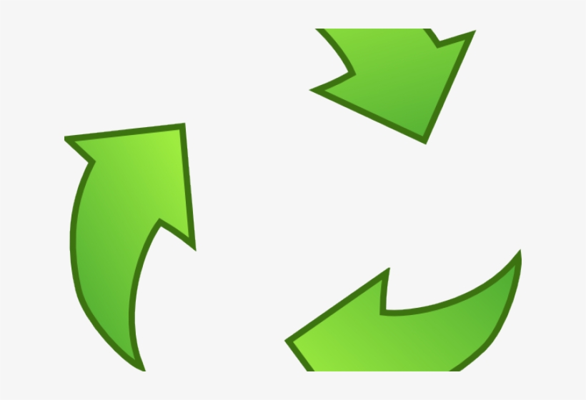 Arrowhead Clipart - Transparent Background Recyclable Logo, transparent png #8605268