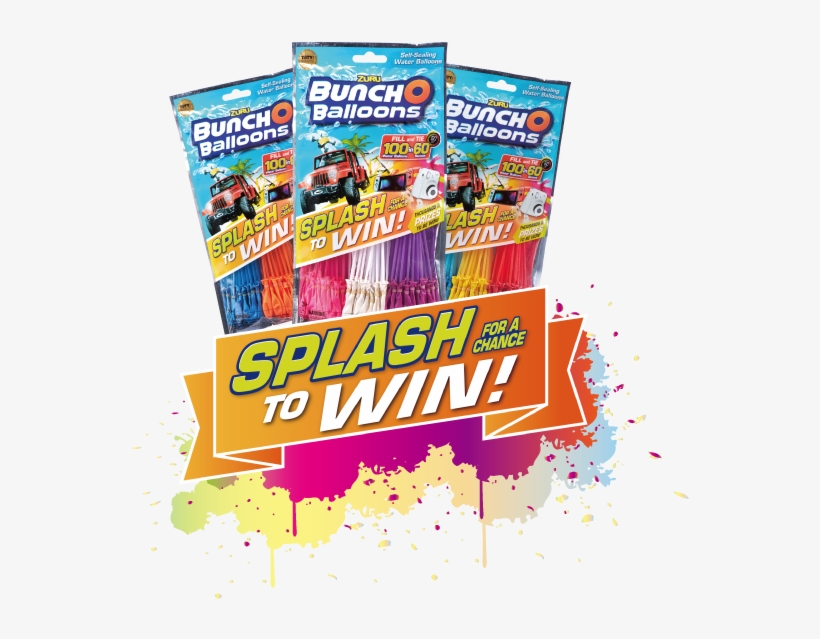 Splash For A Chance To Win - Graphic Design, transparent png #8605616