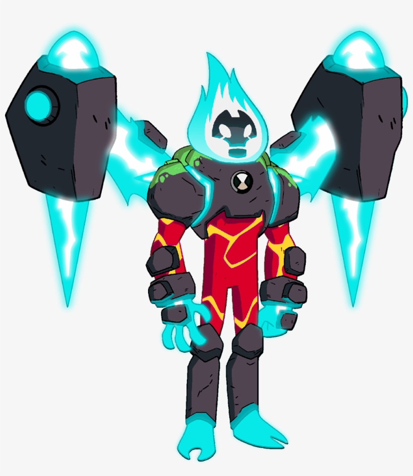 Picture - Ben 10 Heatblast Omni Enhanced, transparent png #8605767