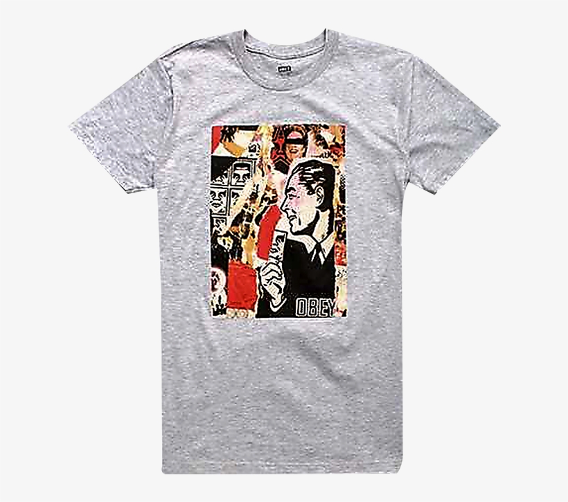 Obey - Active Shirt, transparent png #8606023