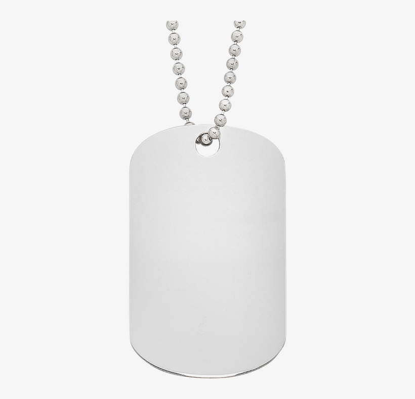 Sterling Silver Dog Tags, transparent png #8606065