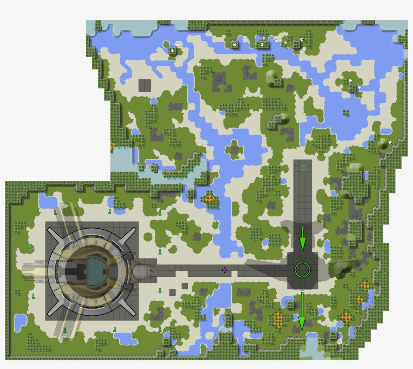 Map Airstrip Tiled - Map, transparent png #8606251