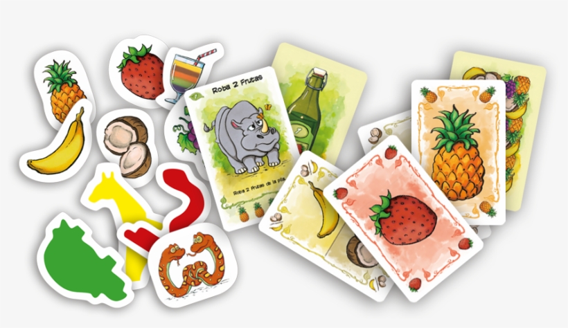 En Frutas Fabulosas Cada Vez Que Compras Un Zumo Fabuloso - Cartoon, transparent png #8607116