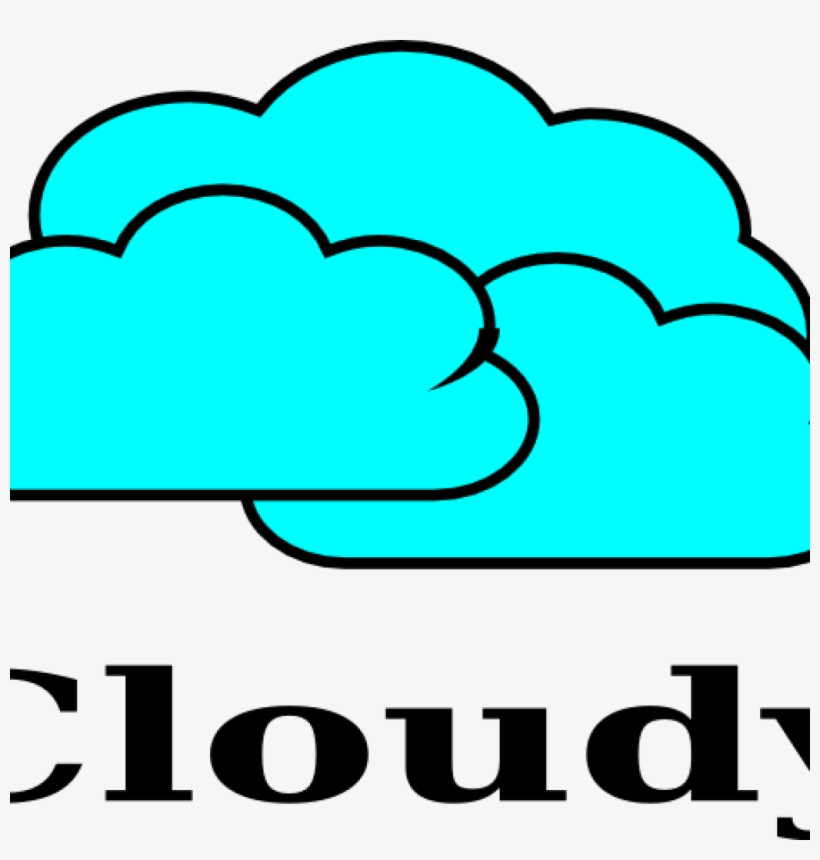 Cloudy Clipart Clip Art At Clker Vector Online Royalty - Clip Art, transparent png #8607637