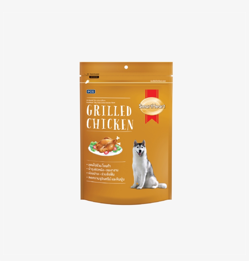 Smartheart Dog Biscuit Grilled Chicken - Paw, transparent png #8607764