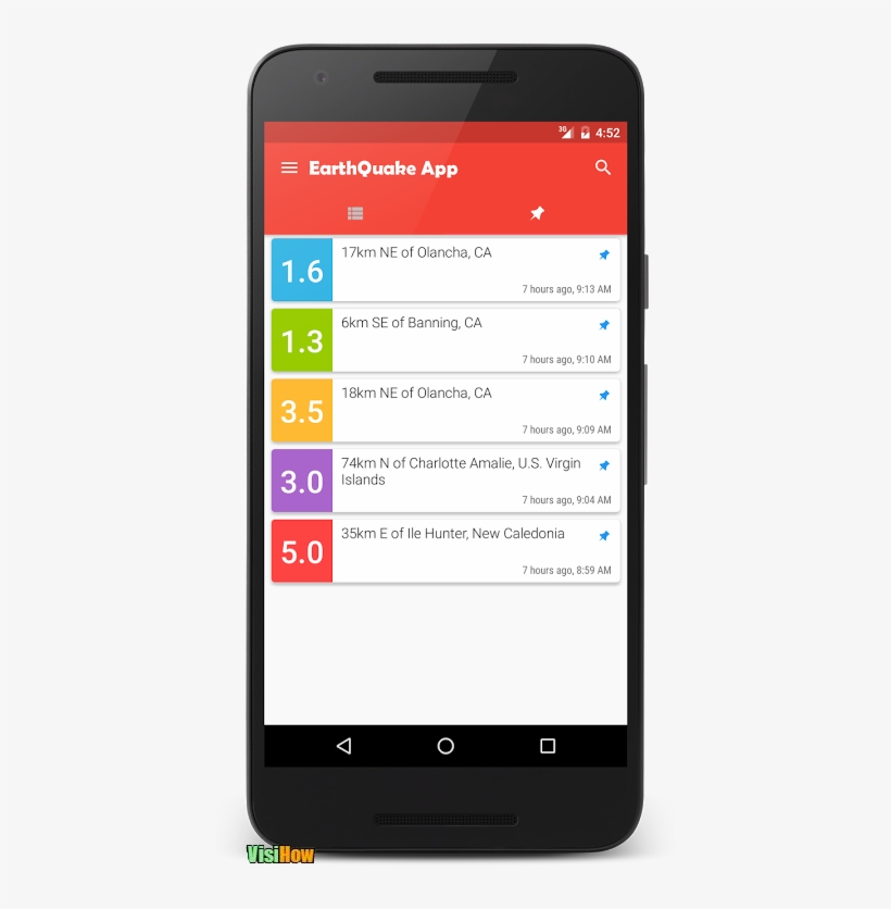 Earthquake Tracker Apps For Andro - Earthquake App, transparent png #8607966