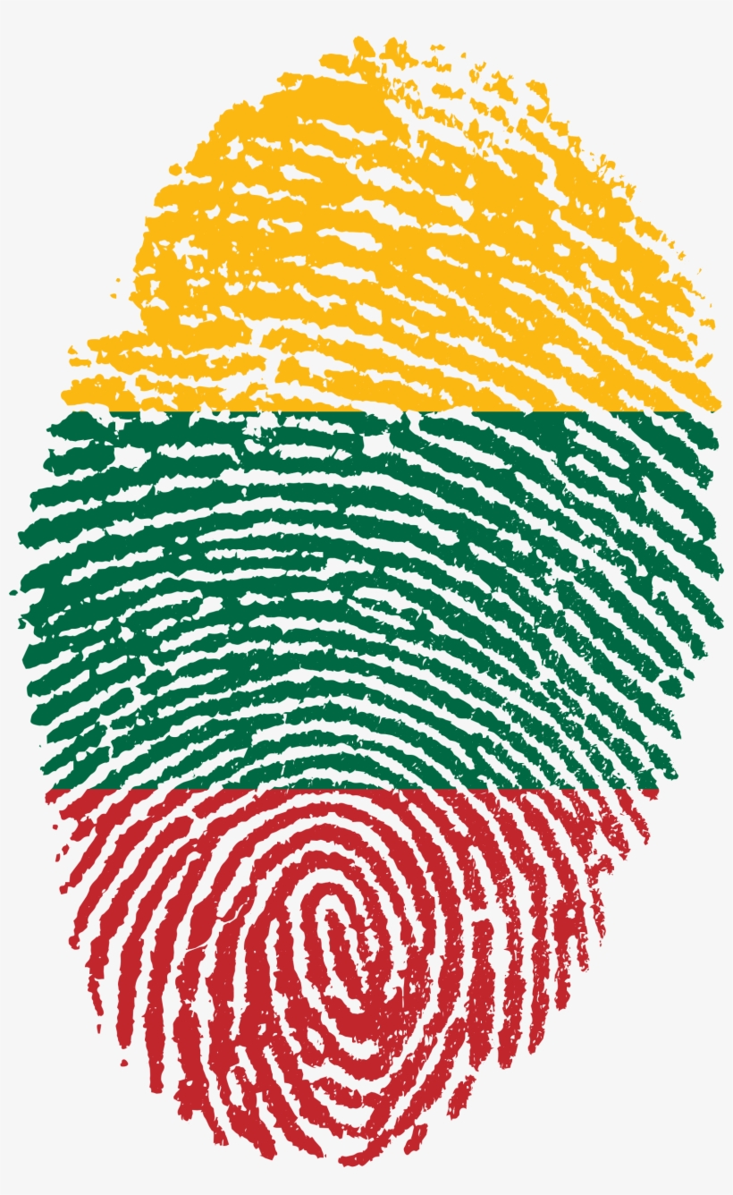 Lithuania Flag Fingerprint Country 655089 - Transparent Indian Flag Hd Png, transparent png #8607969