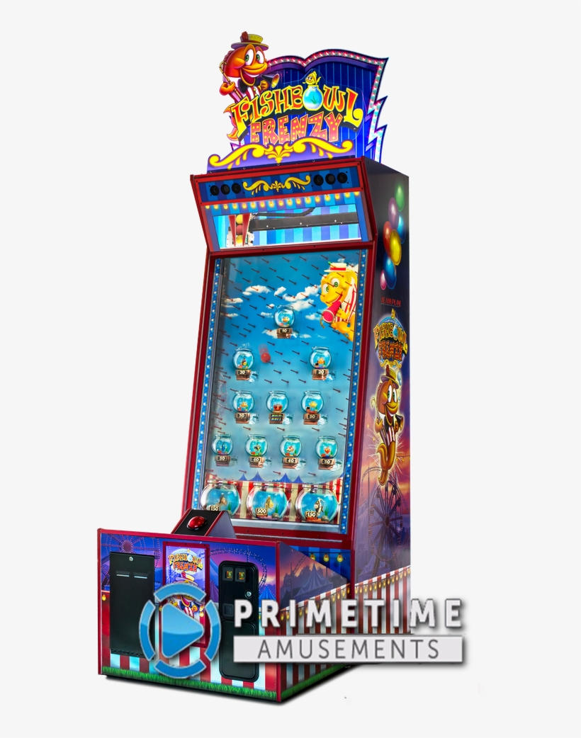 Fishbowl Frenzy - Fishbowl Frenzy Arcade Game, transparent png #8608120