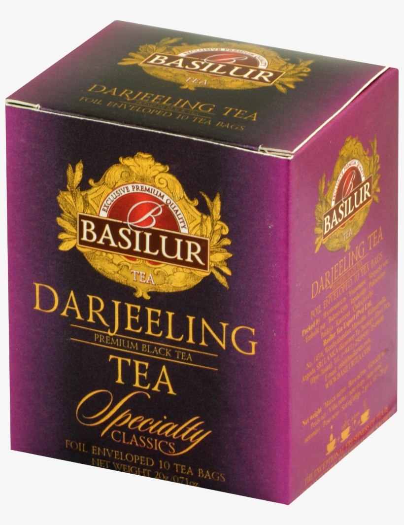 Basilur Tea - Indian Tea Packaging, transparent png #8608121