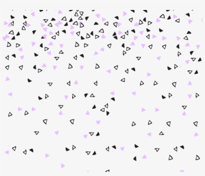 Overlay Confetti Pink Lavender Falling - Purple And Black Confetti, transparent png #8608940