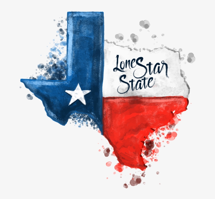 En 2010, El Censo De Estados Unidos - Texas The Lone Star State, transparent png #8609235