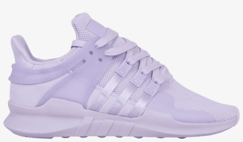 Eqt Support Adv 'purple Glow' - Sneakers, transparent png #8609460