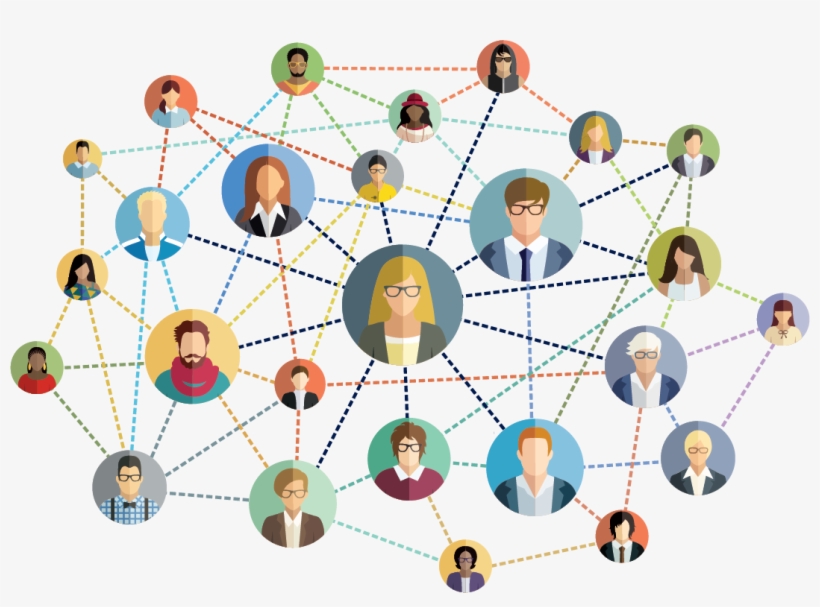 Employee Relations Png - Networking Illustration, transparent png #8609663
