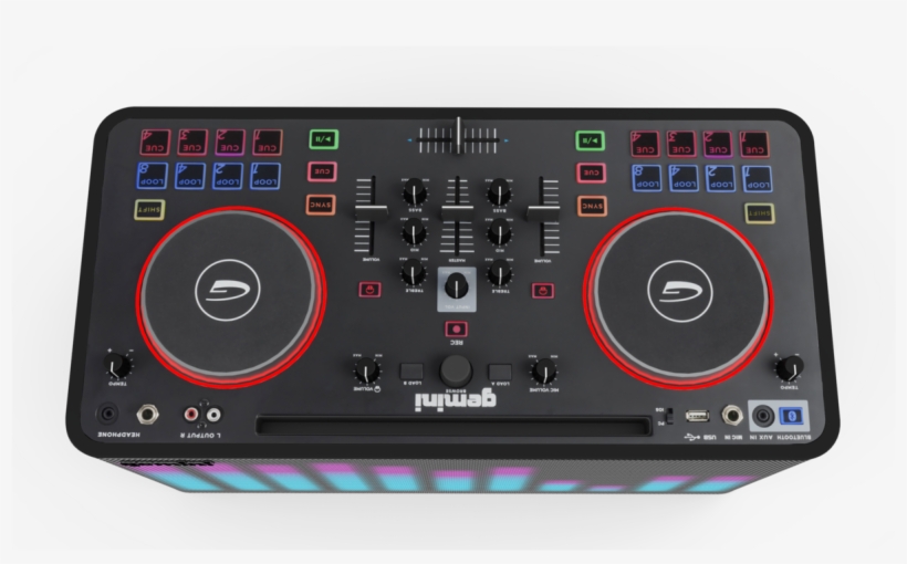 Wireless Speaker With Party Lights - Electronics, transparent png #8609695