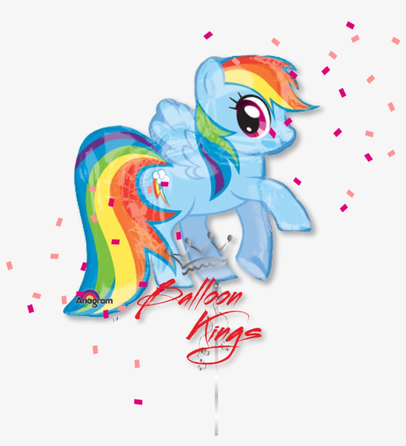 My Little Pony - Rainbow Dash Balão, transparent png #8610140
