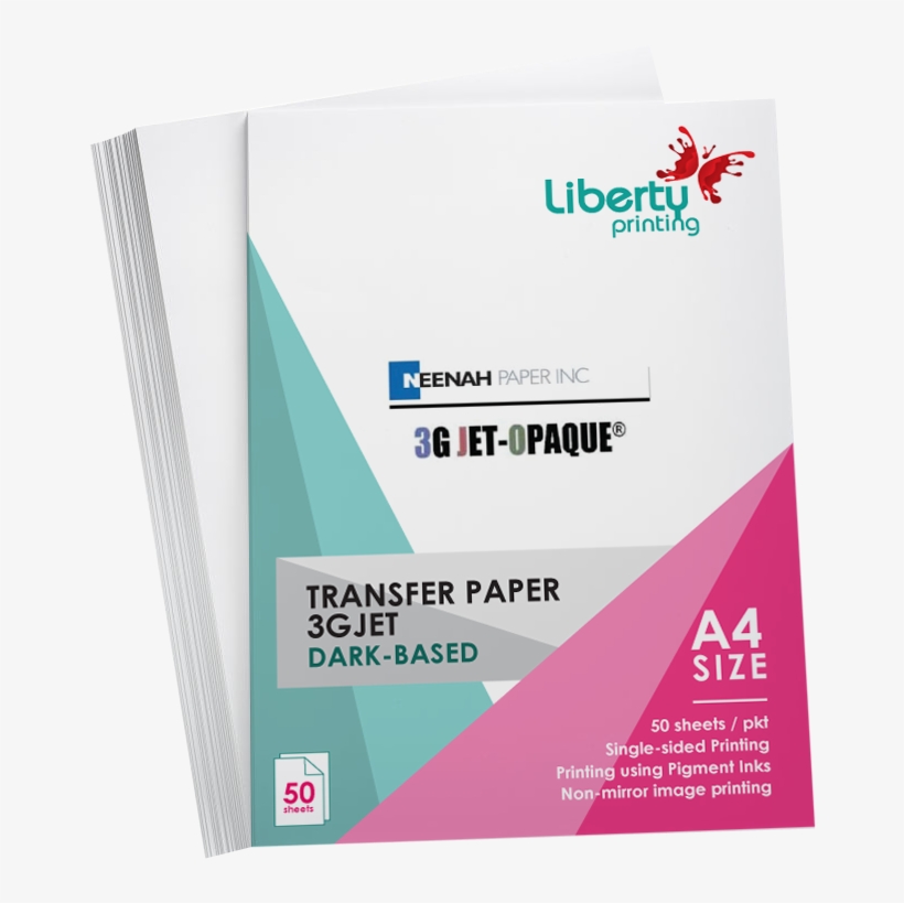Transfer Paper 3g Jet Dark Based, transparent png #8610168