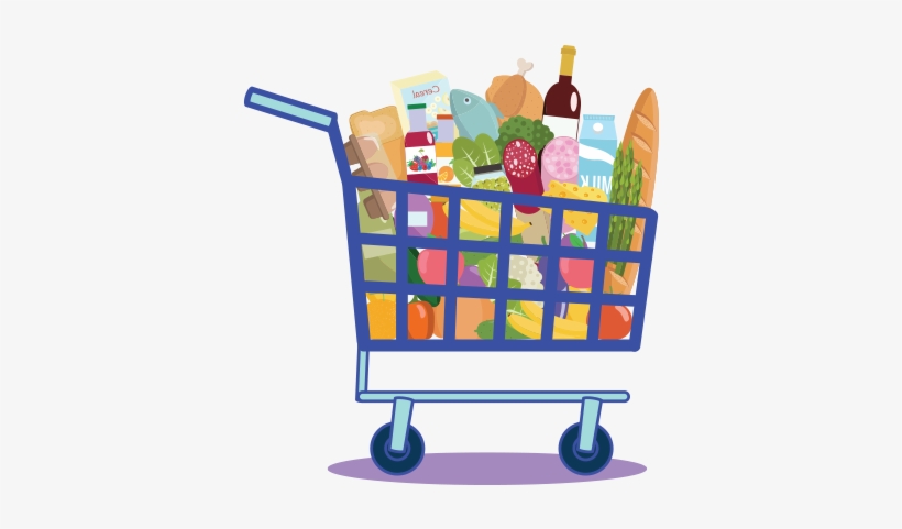 Capitol Supermarket Logo - Shopping Cart, transparent png #8610291