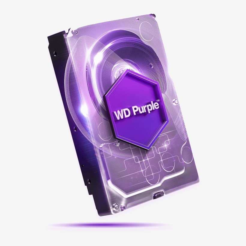 Engineered For High-definition Surveillance - Wd Purple Surveillance Hard Drive Specs, transparent png #8610514