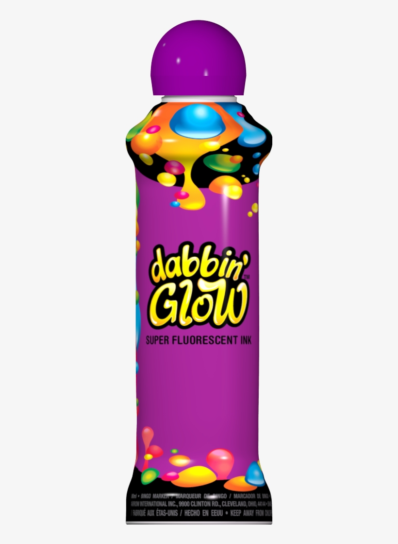 Purple Dabbin' Glow Ink - Glow Bingo, transparent png #8610540