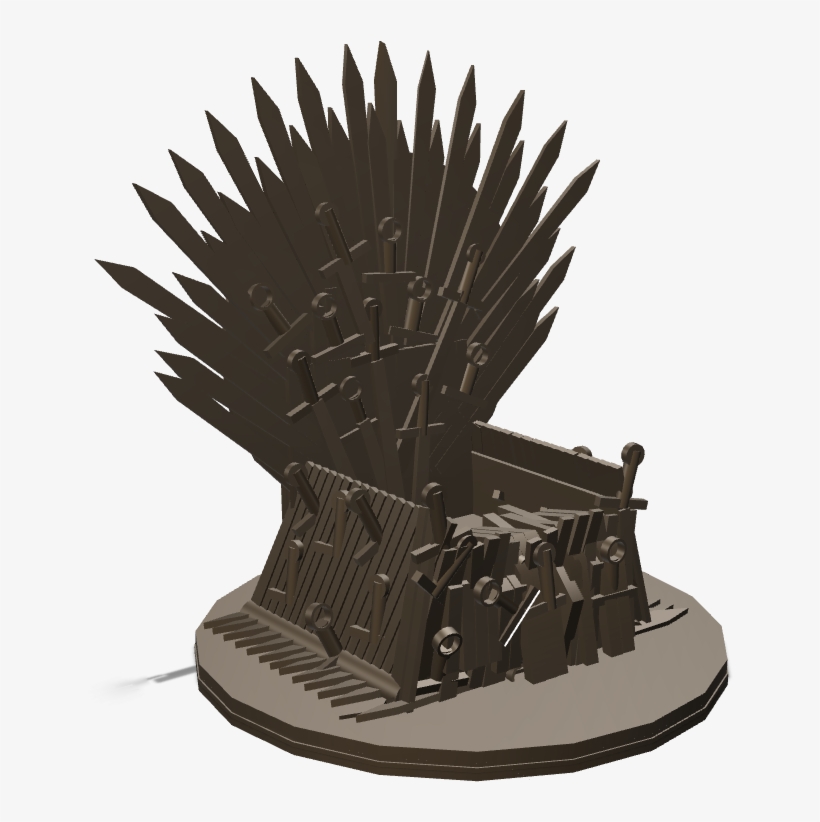 Mobile's Iron Throne Updated - Throne, transparent png #8610787