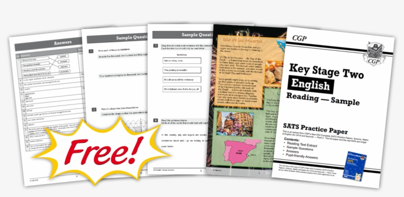 Free Cgp Ks2 Sats Sample Papers - Flyer, transparent png #8611257