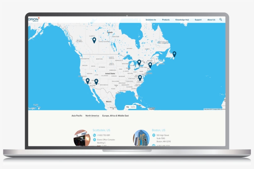Office Locations 2 - Atlas, transparent png #8611370