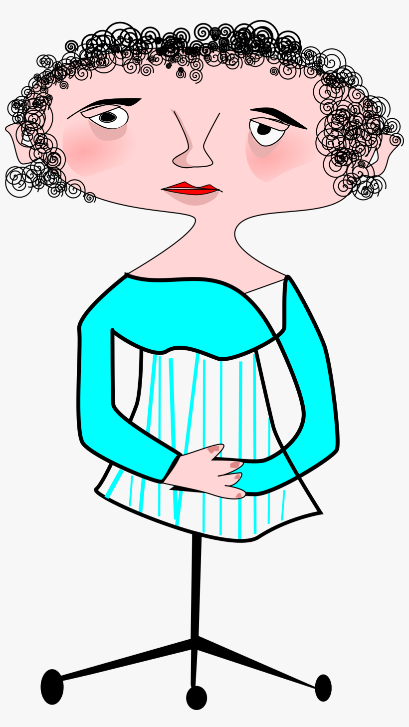 Mujer Clipart Icon - Penjahit Vektor, transparent png #8611796