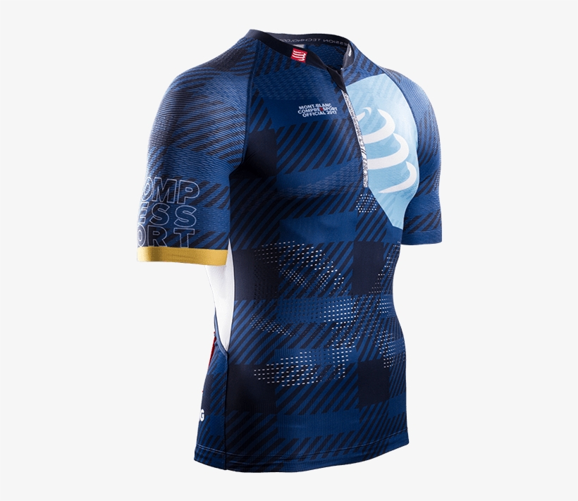 Maglia Running Compressport Shirt Utmb 2017 Man - Compressport Ultra Trail Shirt Utmb 2017, transparent png #8612207