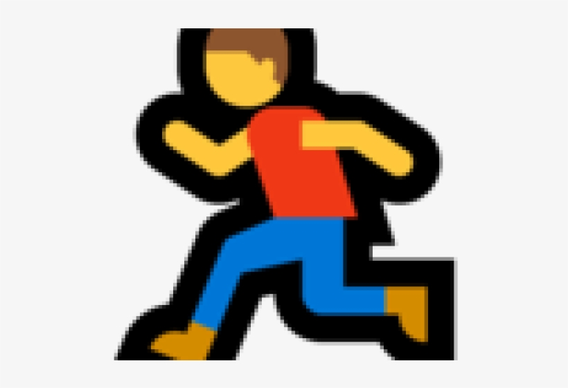 Man Running - Emoji, transparent png #8612272