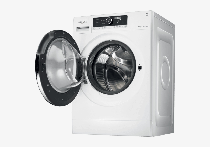 Whirlpool Front Load Washing Machine, 9 Kg - Washing Machine, transparent png #8613138
