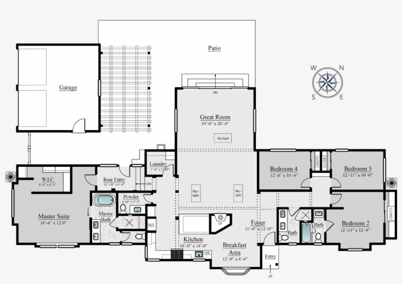 567 Rosario Dr Floorplan - Floor Plan, transparent png #8614716