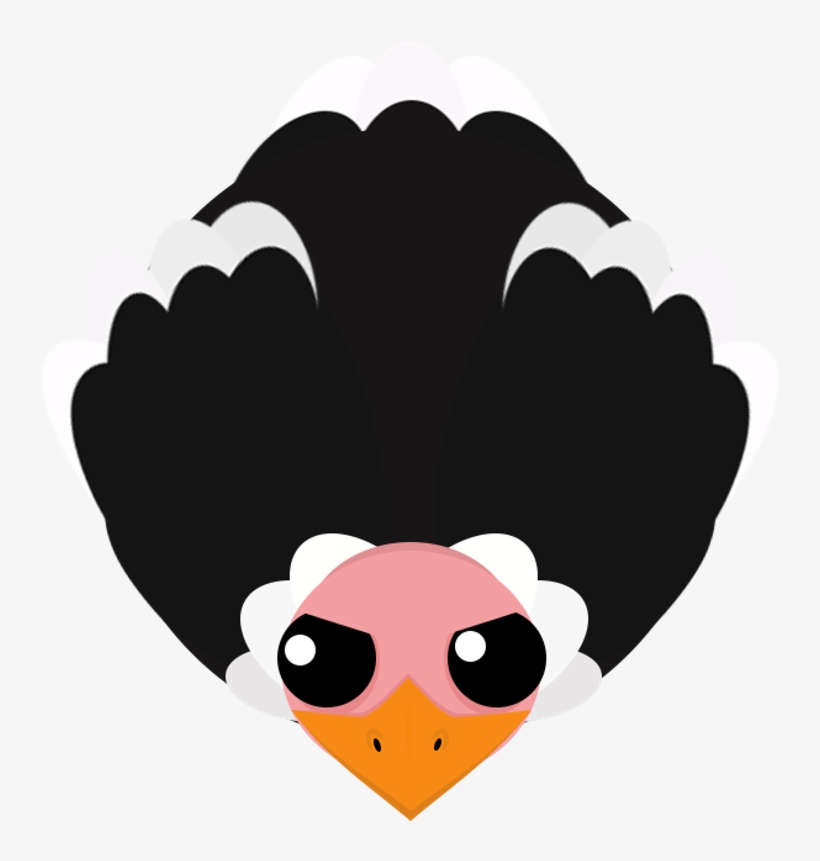 Ostrich - Mope Io Bird Skin, transparent png #8614974