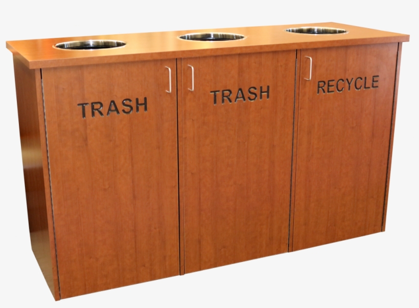 Clear Which Receptacle Is For What Waste - Cabinetry, transparent png #8615087