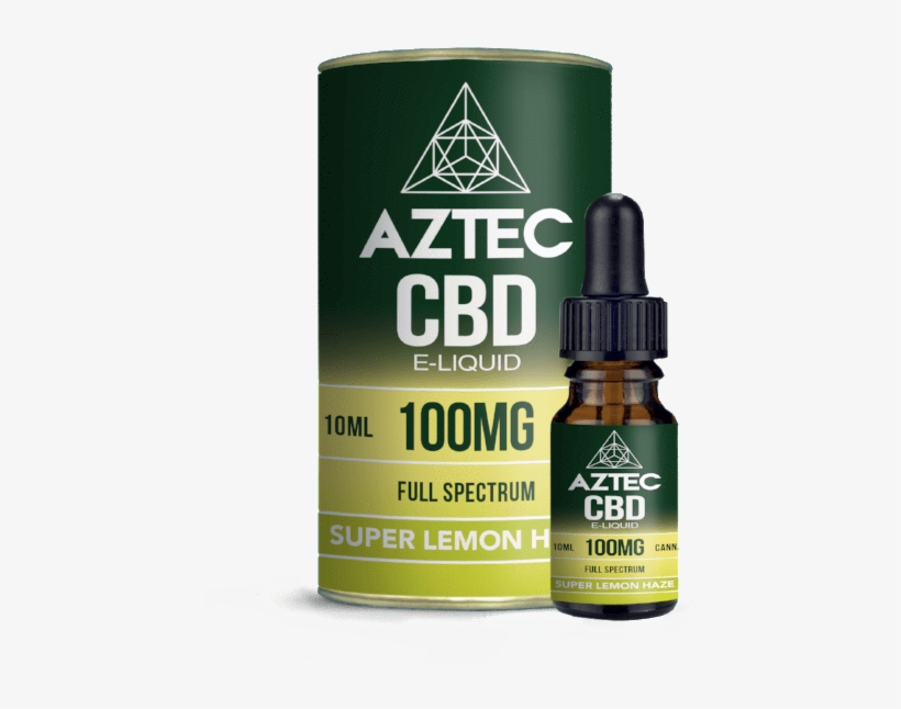 Aztec Cbd 10ml / 100mg Aztec Super Lemon Haze Full - Cannabidiol, transparent png #8615098