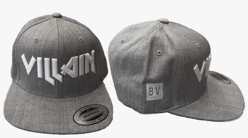 Grey Snapback Both, transparent png #8615238