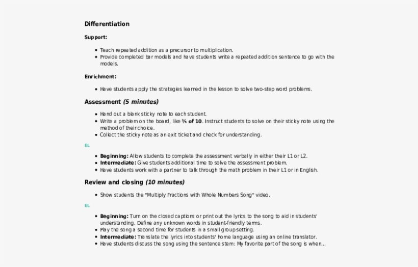 Fraction Of A Whole - Document, transparent png #8615331