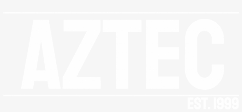 Aztec Staatliches Logo White - Black-and-white, transparent png #8615428