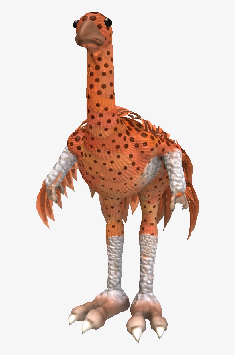 Red Spotted Ostrich - Plush, transparent png #8615465