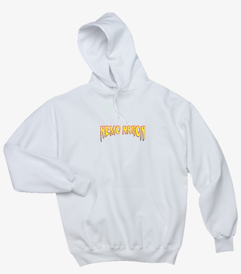 Image Of Flame Logo "white" Hoodie - Hoodie, transparent png #8615718