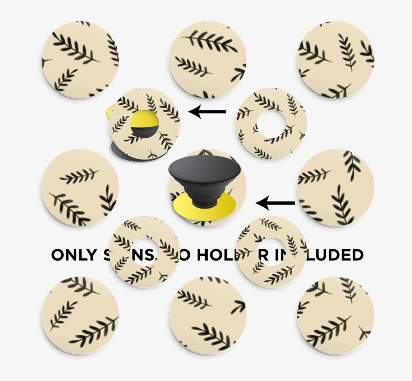 Twigs Skin Phone Holder - Circle, transparent png #8616043