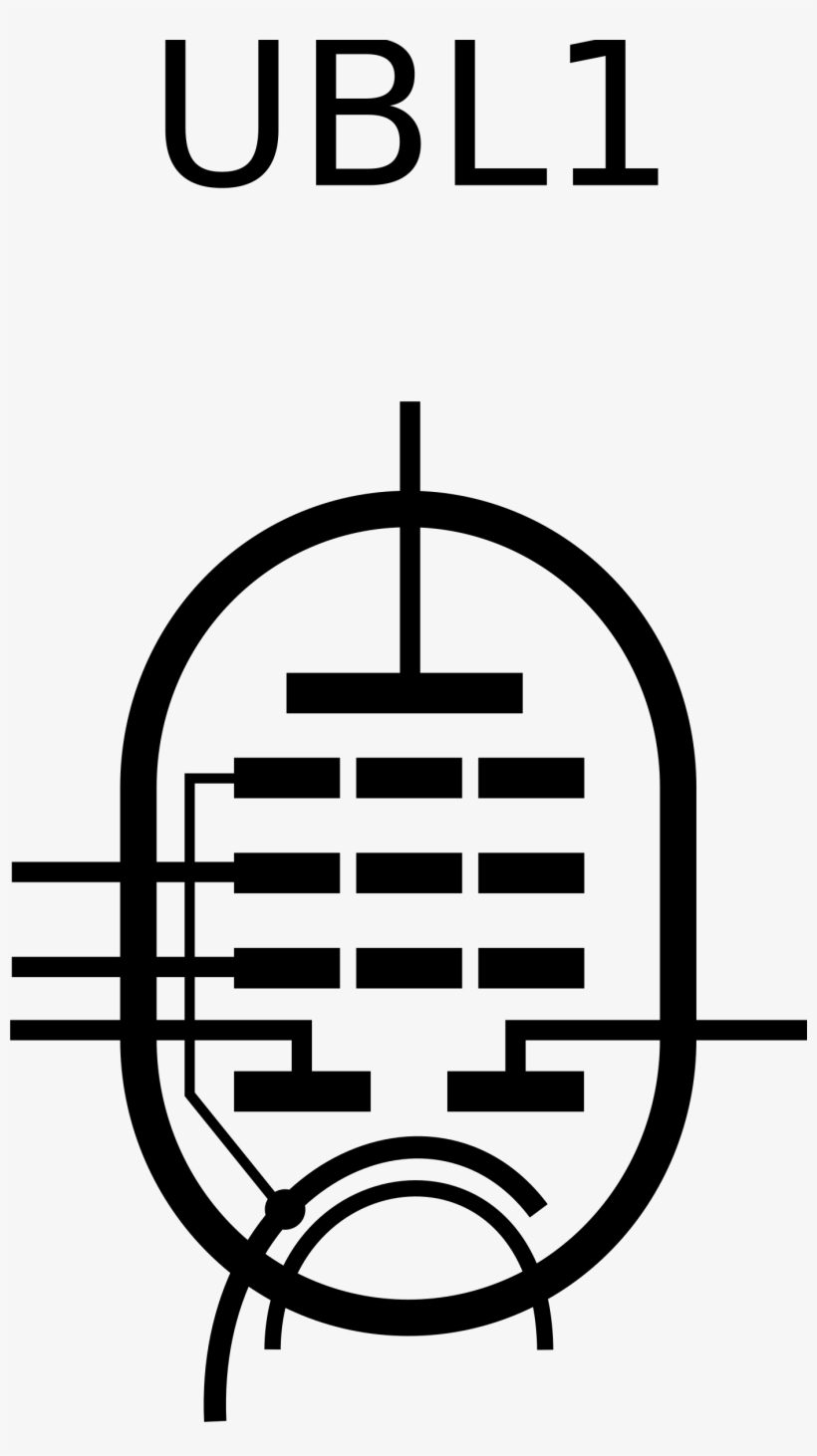 This Free Icons Png Design Of Radio Tube Ubl1, transparent png #8616161