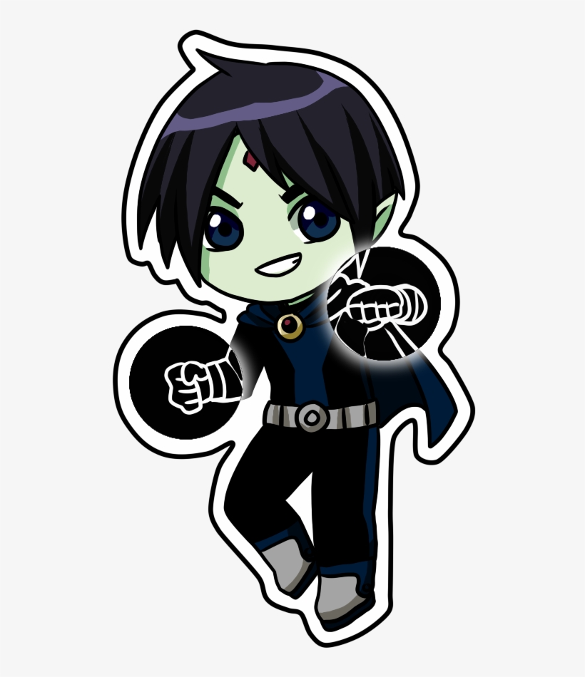 Entity Son Of Raven And Beastboy - Teen Titans, transparent png #8616233