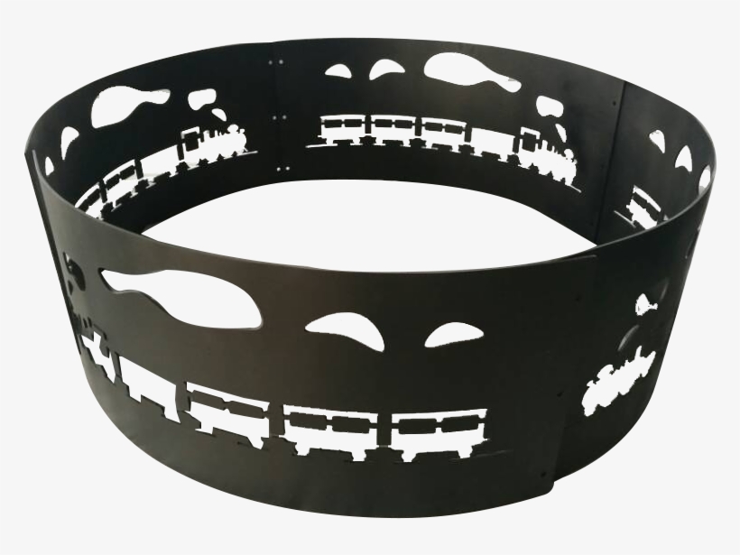 Train Campfire Ring Dimensions - Bangle, transparent png #8616316