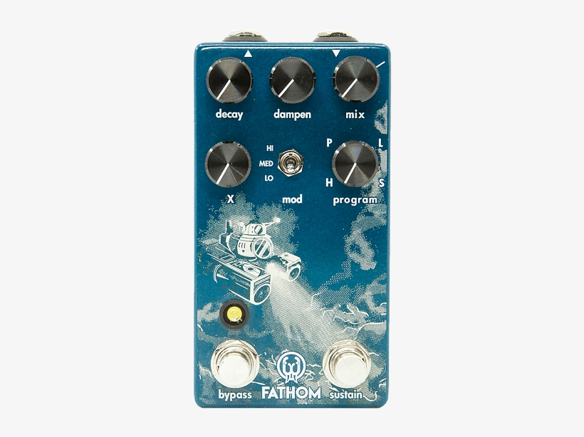 By Walrus Audio - Walrus Audio Fathom Reverb, transparent png #8616355