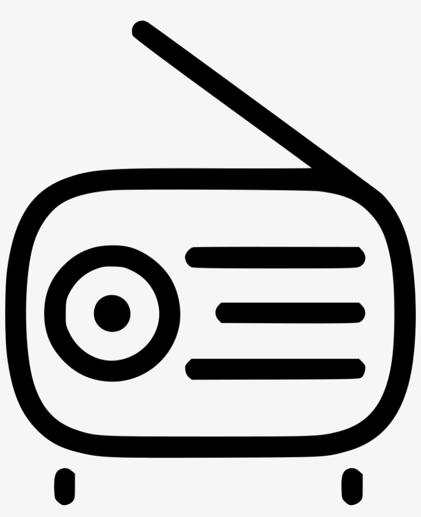Radio Icon E, transparent png #8616602