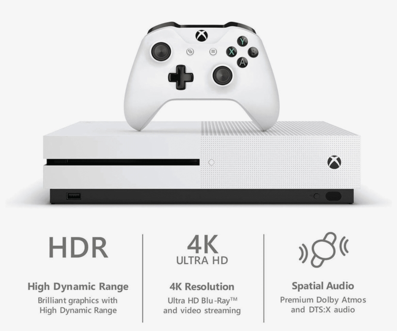 Quick View - Xbox One S, transparent png #8616603