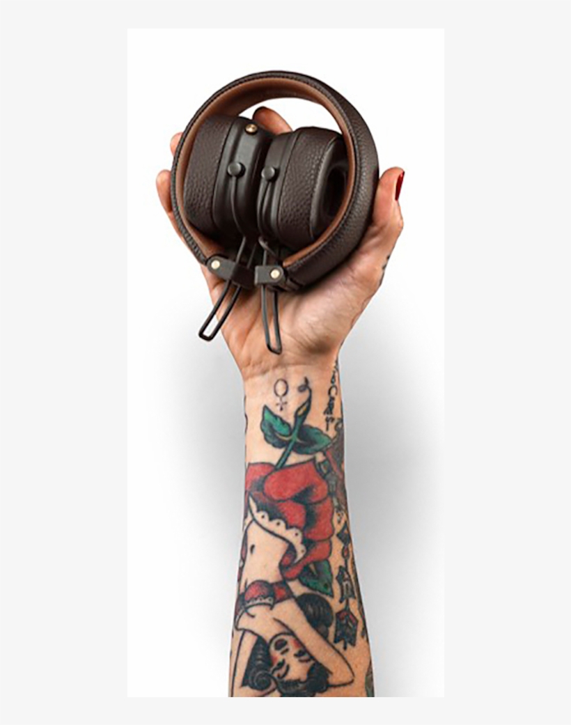 Major Iii Bt On-ear Headphones Brown - Marshall Major 3bt, transparent png #8617787