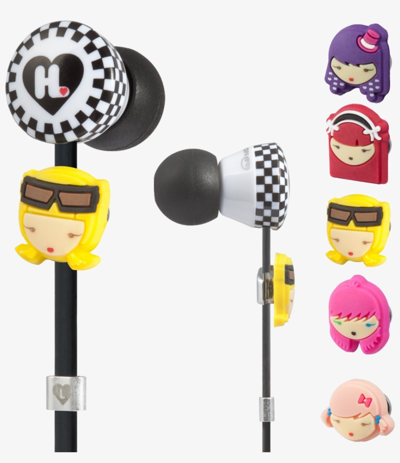 4 - Harajuku Lovers Headphones, transparent png #8618049