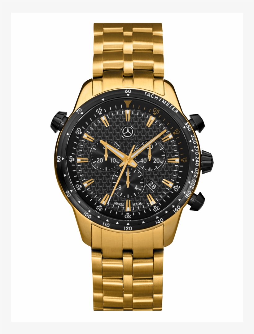 Mercedes Benz Men's Motorsport Chrono Chronograph Watch, transparent png #8618745