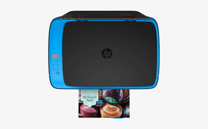 Top View Closed - Hp Deskjet Ink Advantage Ultra 4729 All, transparent png #8618797